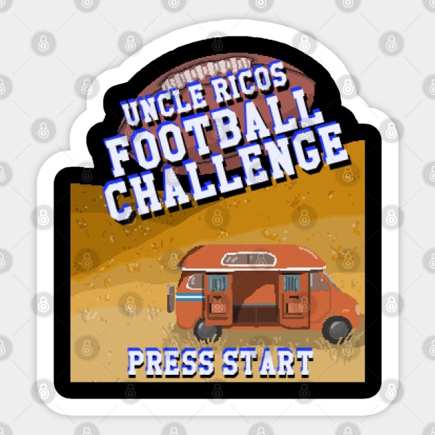 Uncle Ricos Football Challenge Sticker by wet_chicken_lip